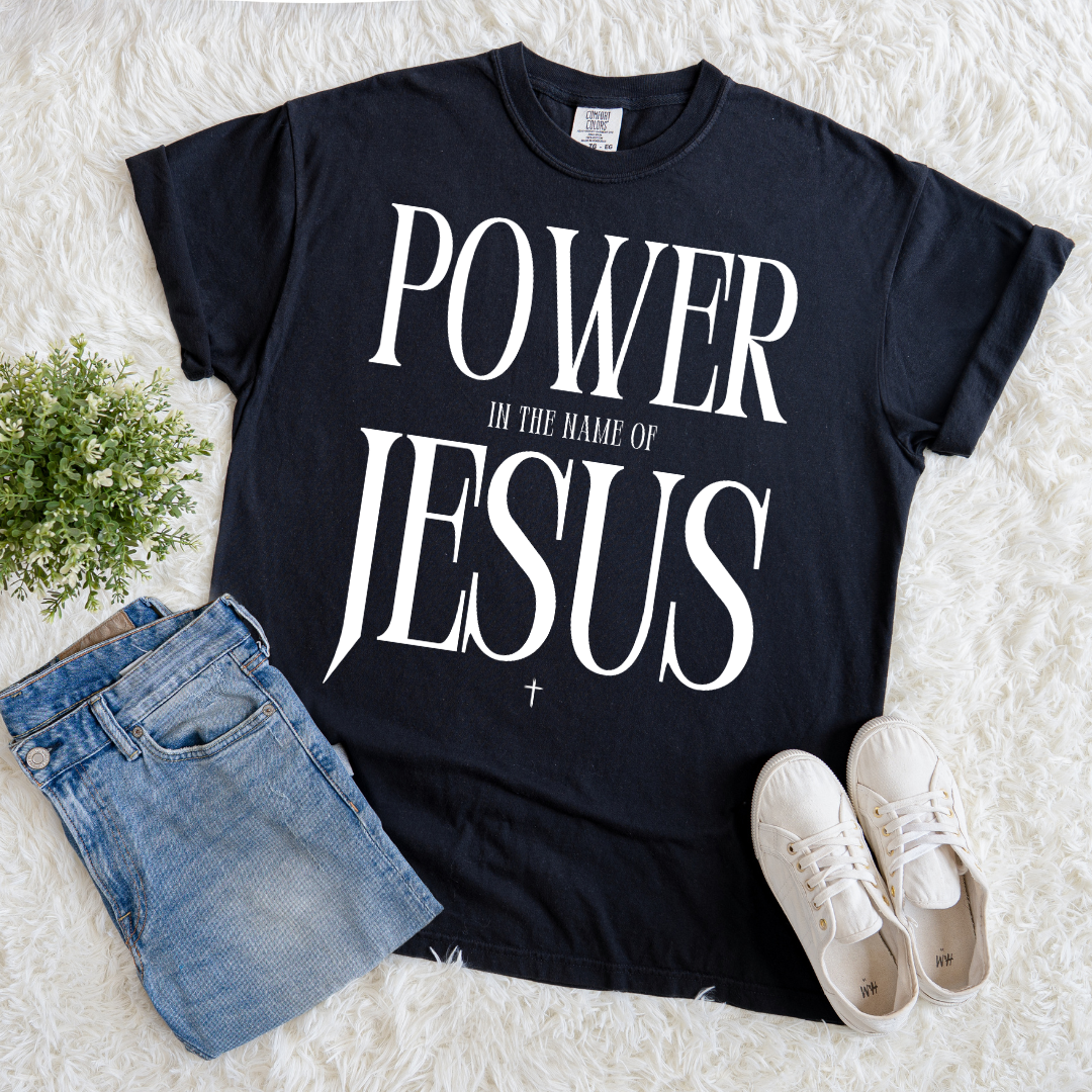 Power in His Name T-shirt