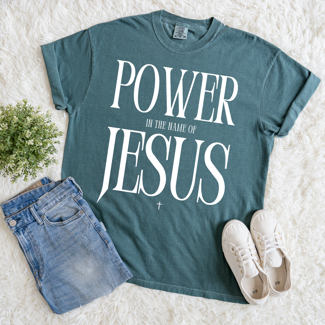 Power in His Name T-shirt