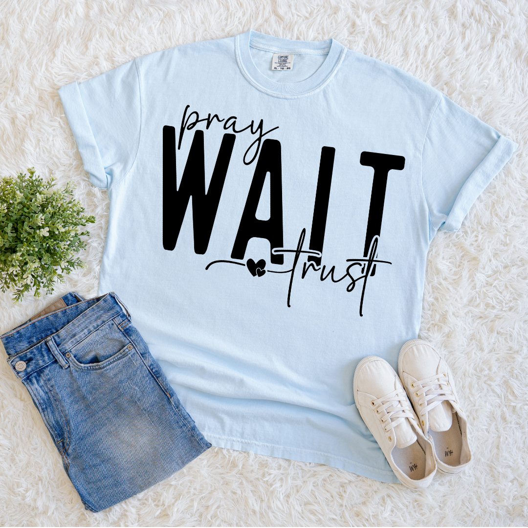 Pray, Wait, Trust T-shirt