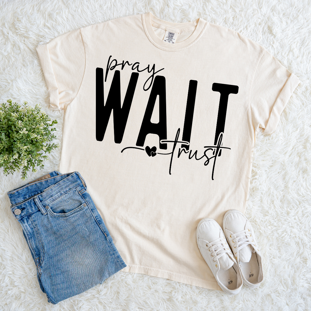 Pray, Wait, Trust T-shirt