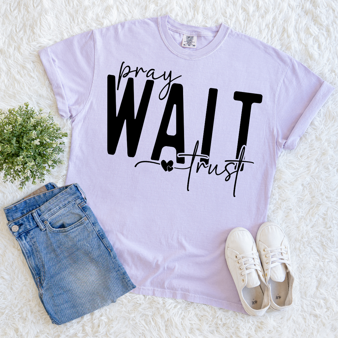 Pray, Wait, Trust T-shirt