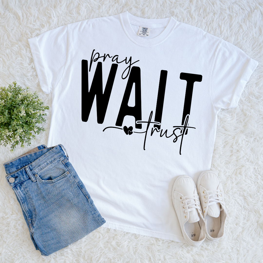 Pray, Wait, Trust T-shirt