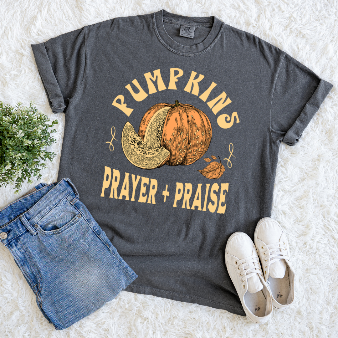 Pumpkin, Prayer & Praise T-shirt