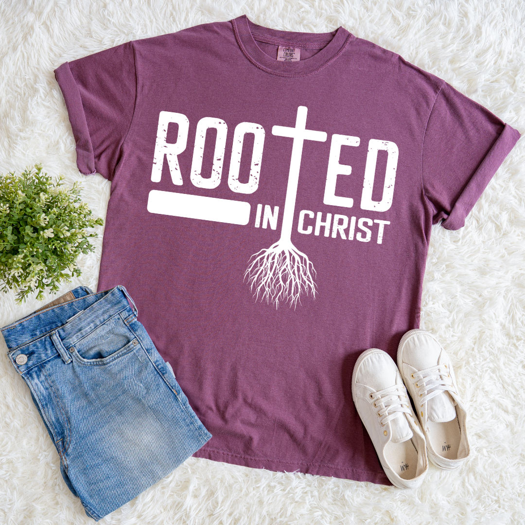 Rooted in Jesus T-shirt
