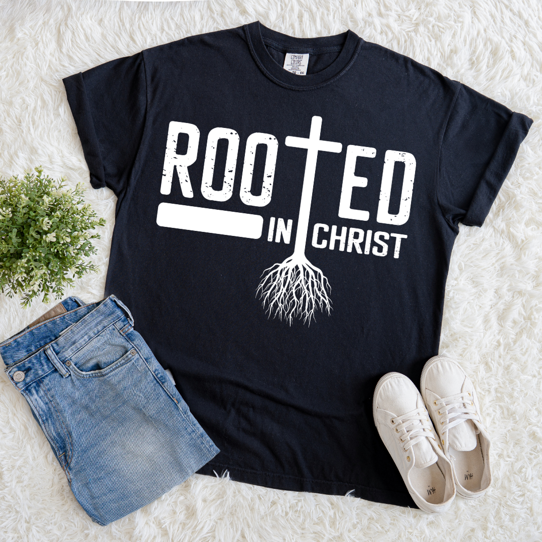 Rooted in Jesus T-shirt