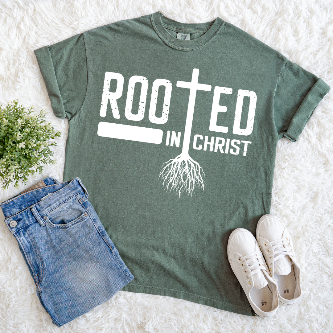 Rooted in Jesus T-shirt