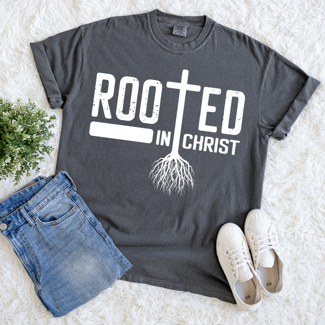 Rooted in Jesus T-shirt