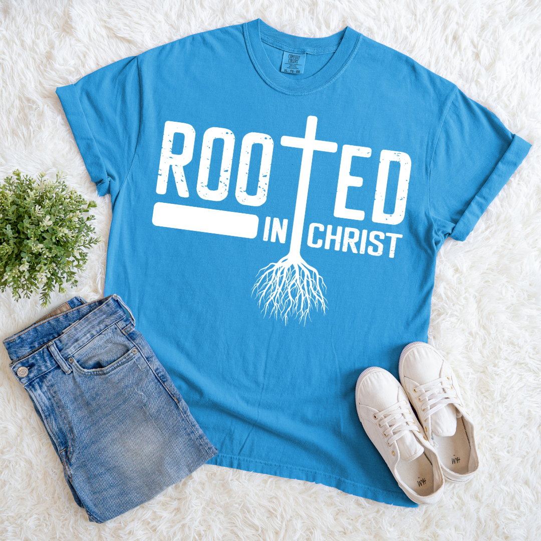 Rooted in Jesus T-shirt