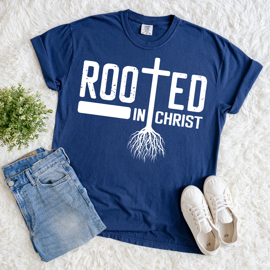 Rooted in Jesus T-shirt