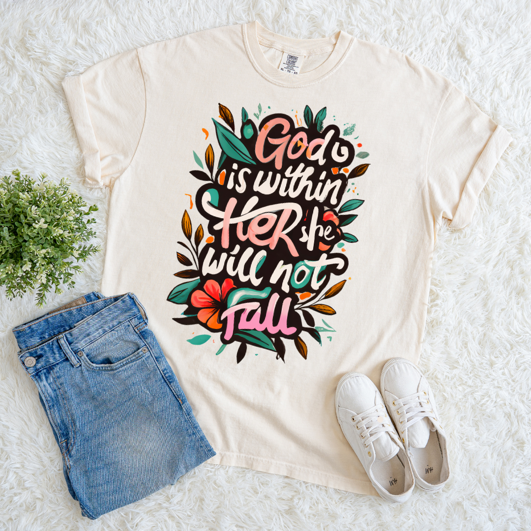 She Won't Fall T-shirt