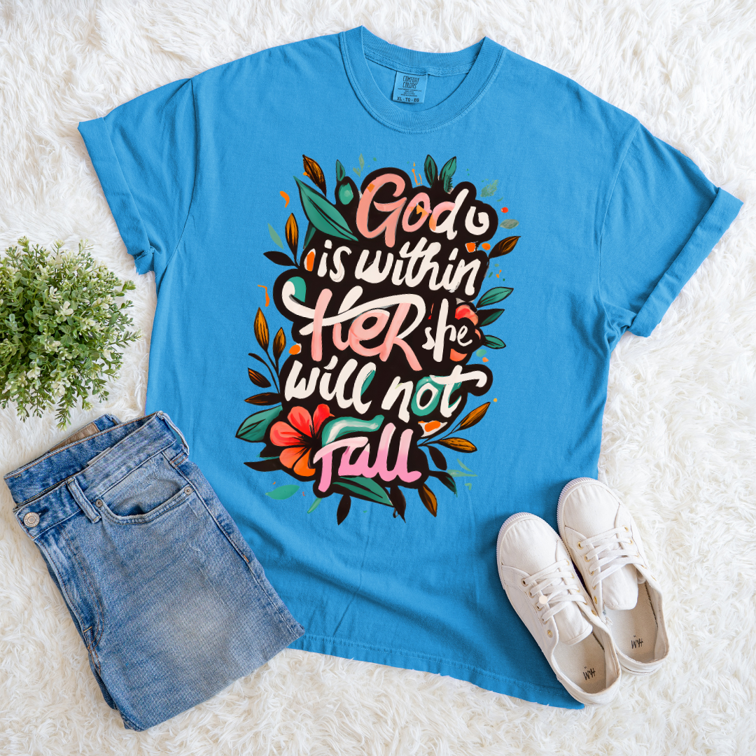 She Won't Fall T-shirt