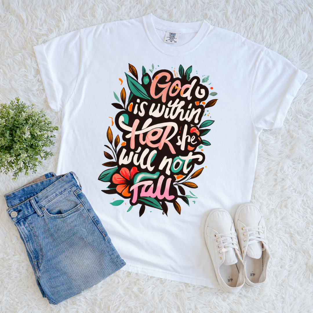 She Won't Fall T-shirt