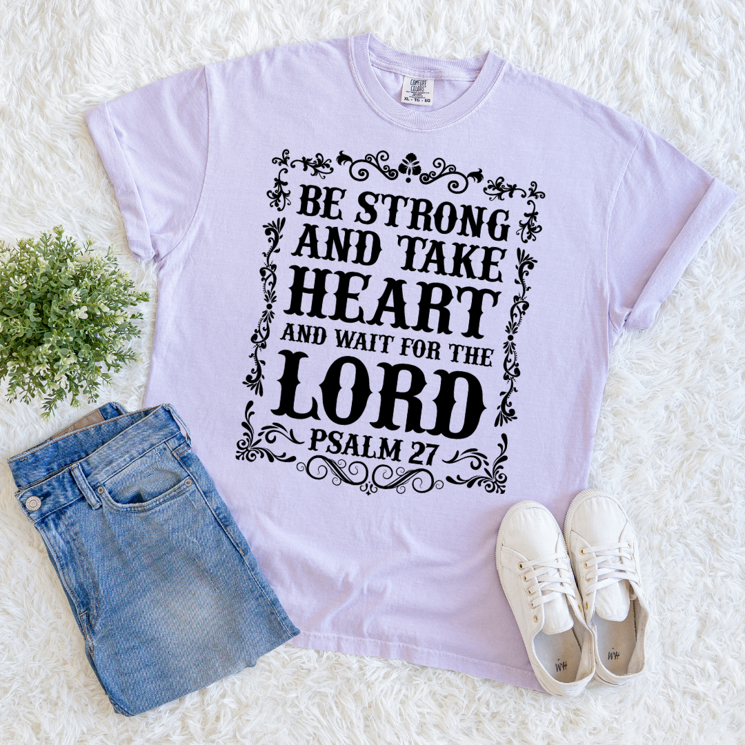 Wait For The Lord T-shirt