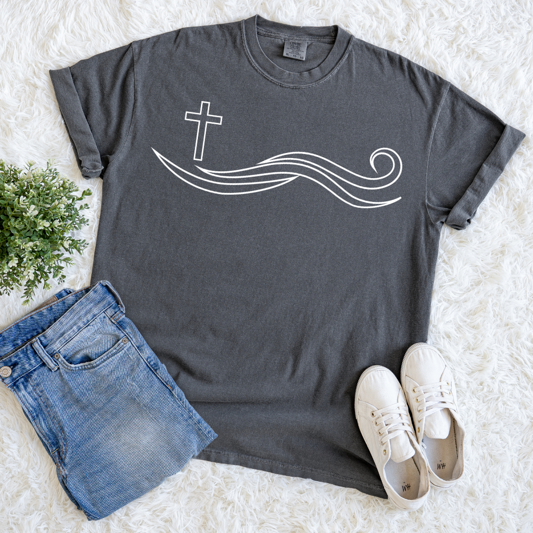 Wave Cross T-shirt