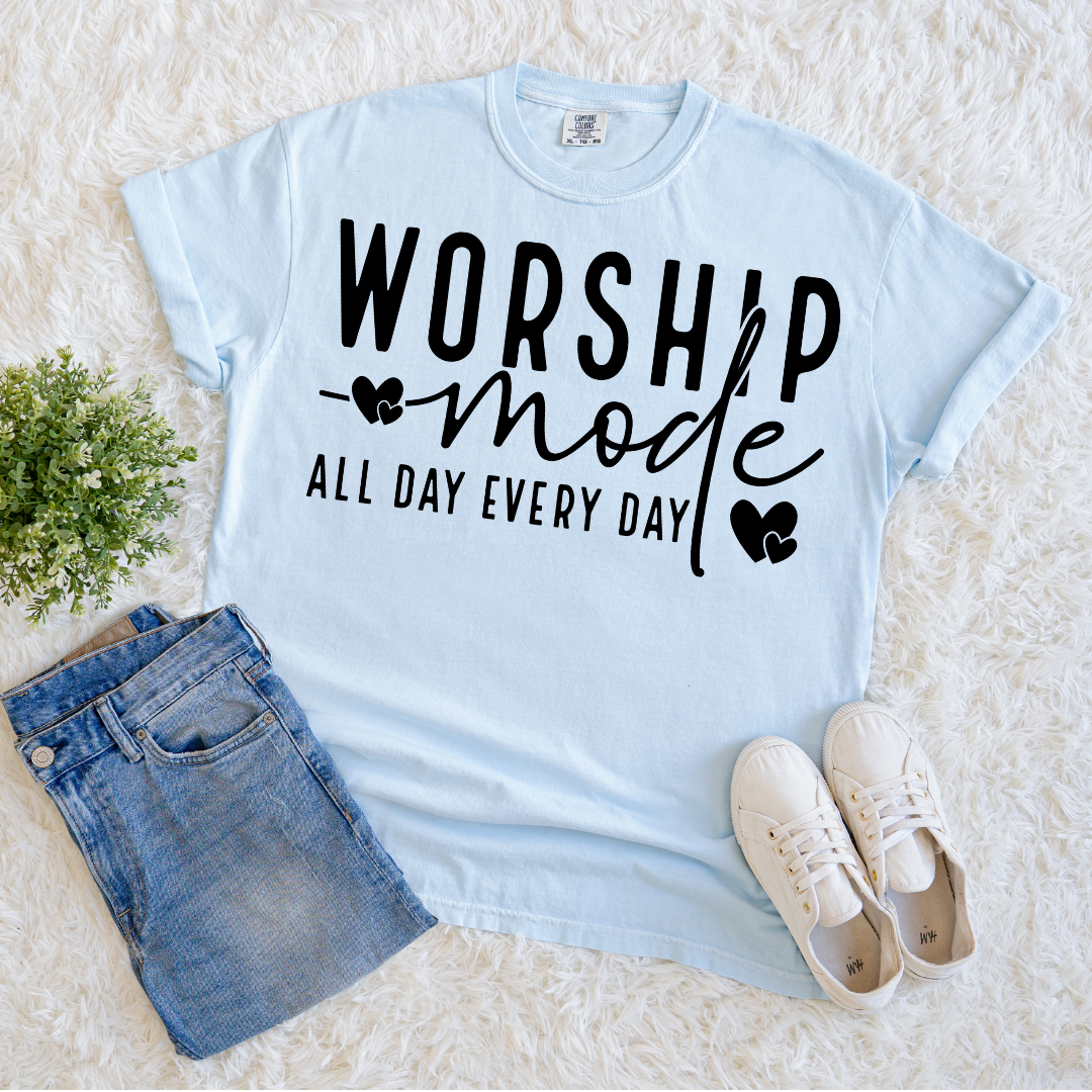 Worship Mode T-shirt