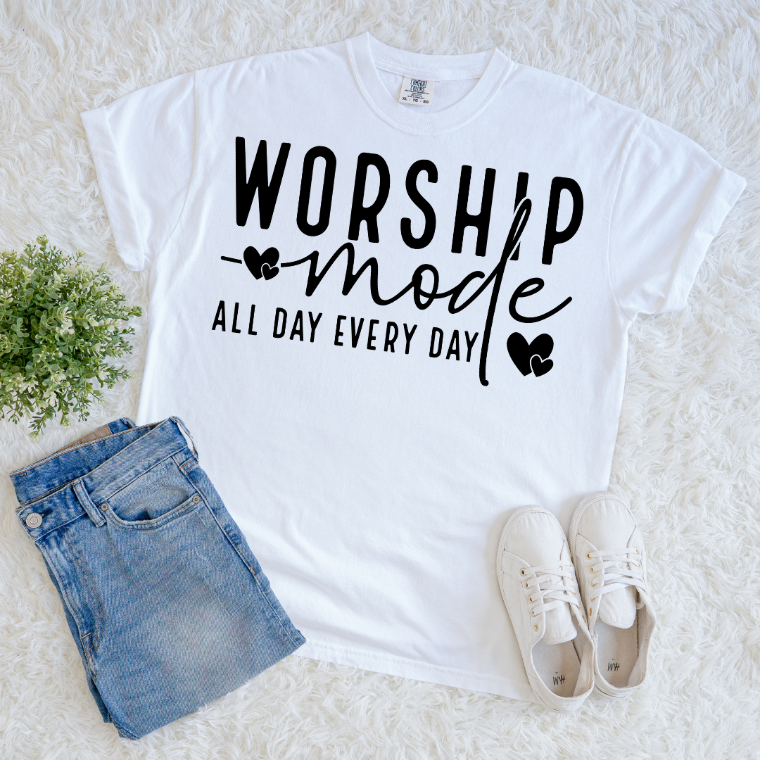 Worship Mode T-shirt